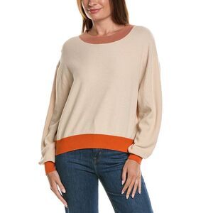 Wispr Womens  Sketch Embroidered Silk-Blend Sweater